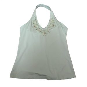 blue fairycore halter top